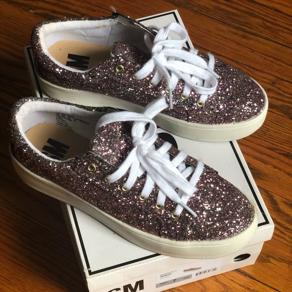 Glitter Lace up Shoes - Picture 3 of 4